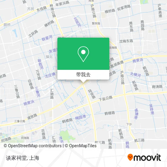 谈家祠堂地图