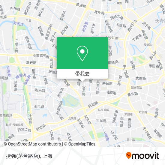 捷强(茅台路店)地图