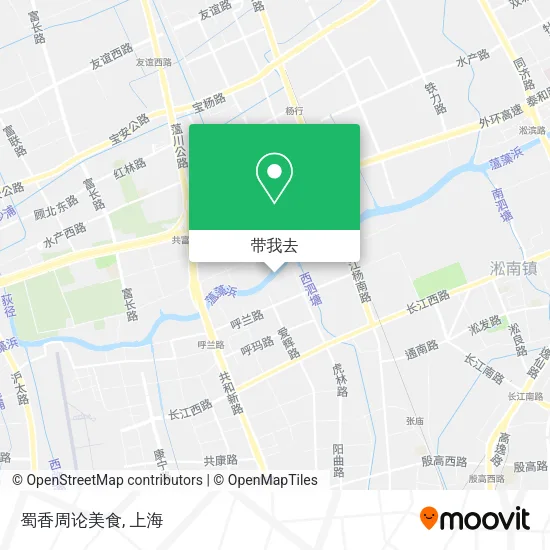蜀香周论美食地图