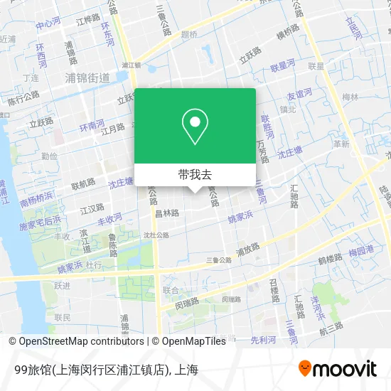 99旅馆(上海闵行区浦江镇店)地图