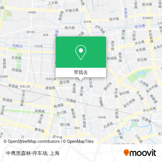 中鹰黑森林-停车场地图