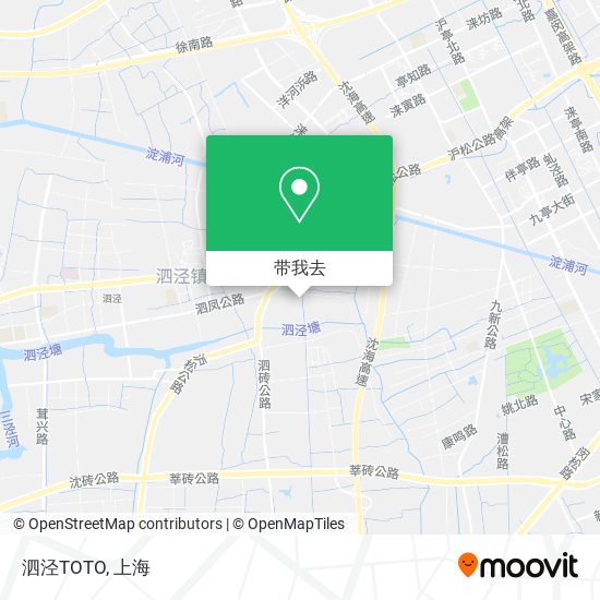 泗泾TOTO地图