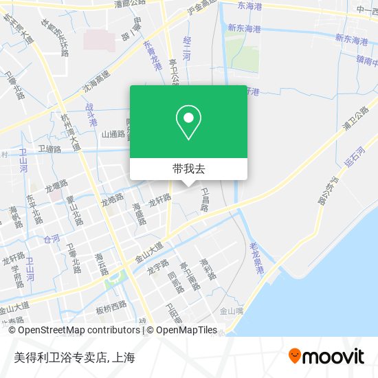 美得利卫浴专卖店地图