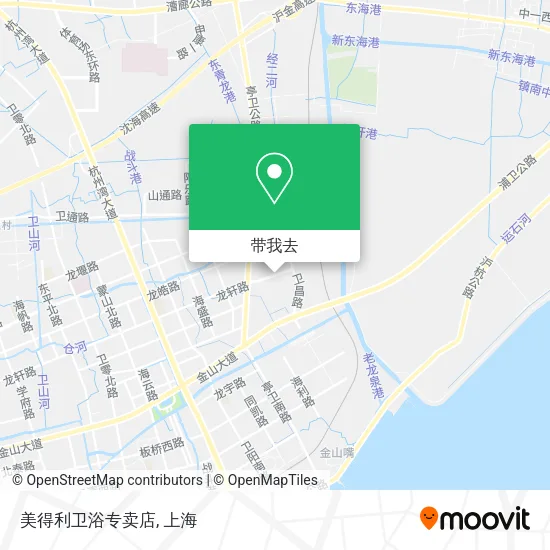 美得利卫浴专卖店地图
