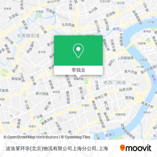 波洛莱环非(北京)物流有限公司上海分公司地图