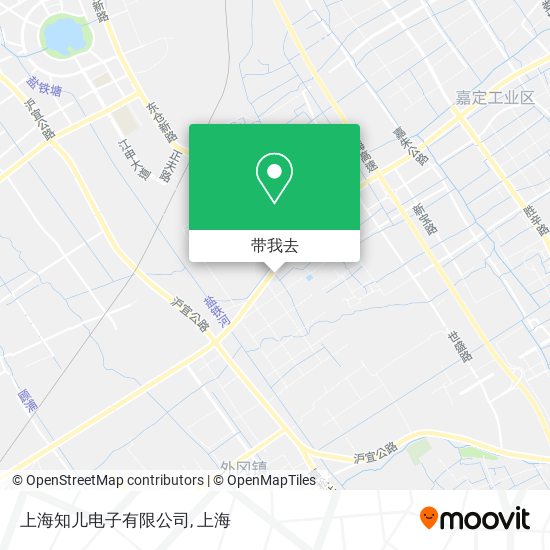 上海知儿电子有限公司地图