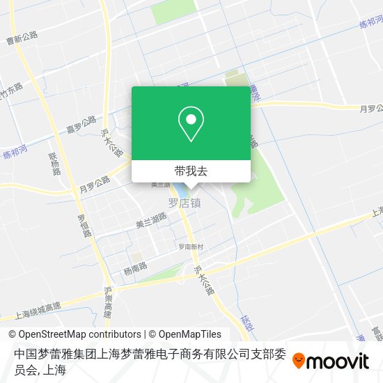 中国梦蕾雅集团上海梦蕾雅电子商务有限公司支部委员会地图