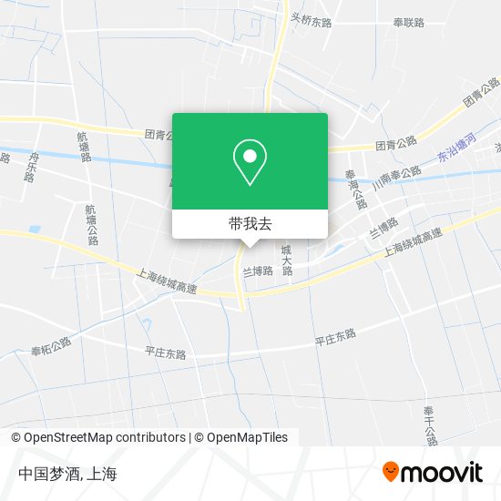 中国梦酒地图