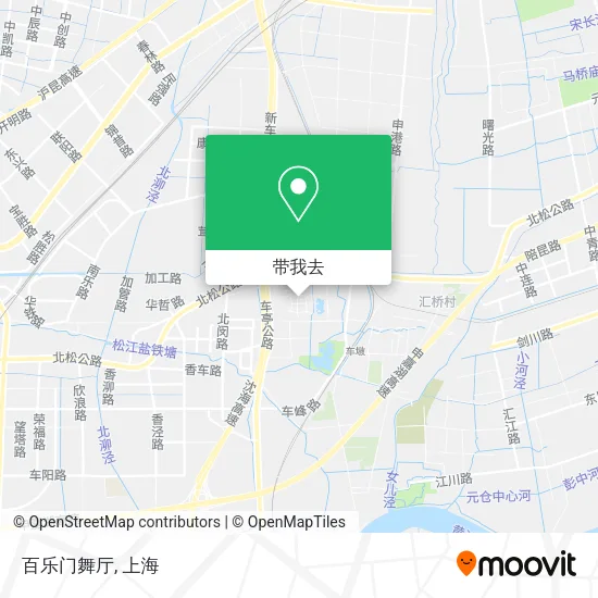 百乐门舞厅地图