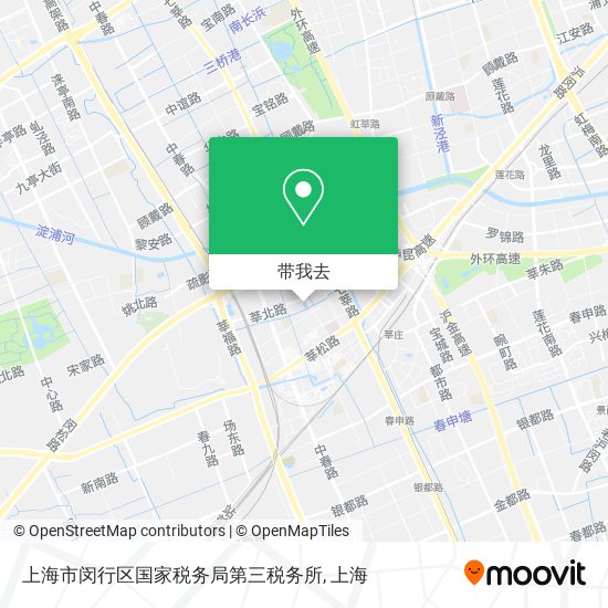 上海市闵行区国家税务局第三税务所地图