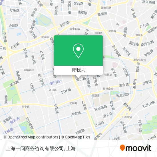 上海一问商务咨询有限公司地图