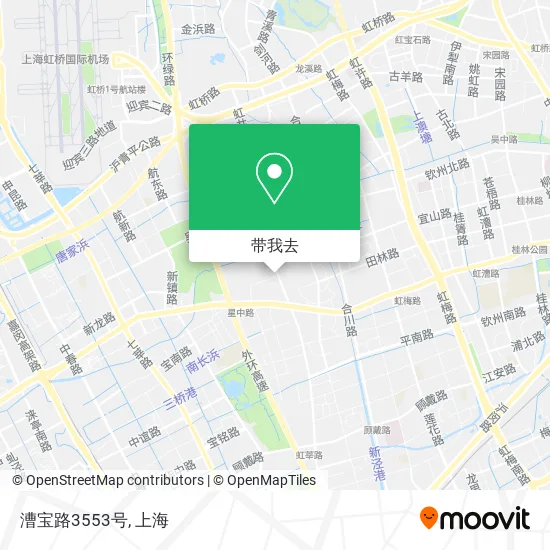 漕宝路3553号地图