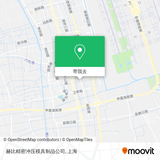 赫比精密冲压模具制品公司地图