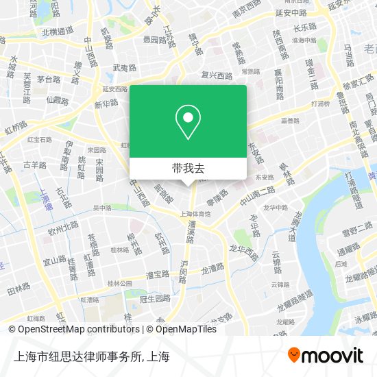 上海市纽思达律师事务所地图
