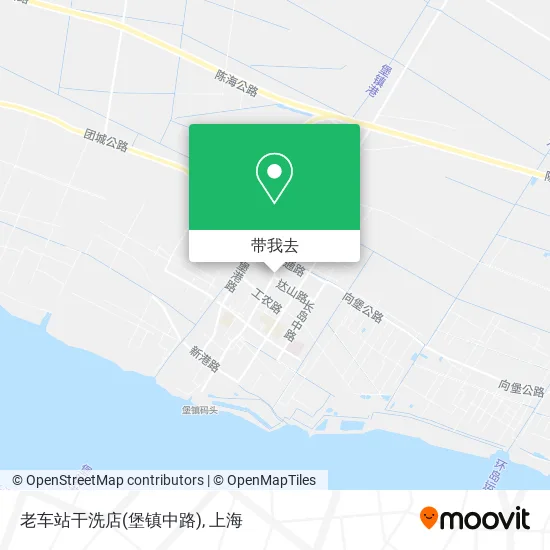 老车站干洗店(堡镇中路)地图