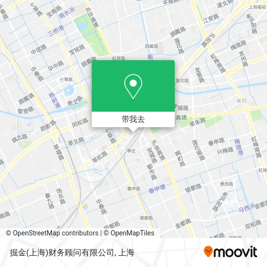 掘金(上海)财务顾问有限公司地图