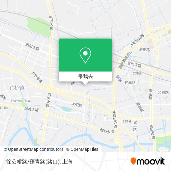 徐公桥路/蓬青路(路口)地图