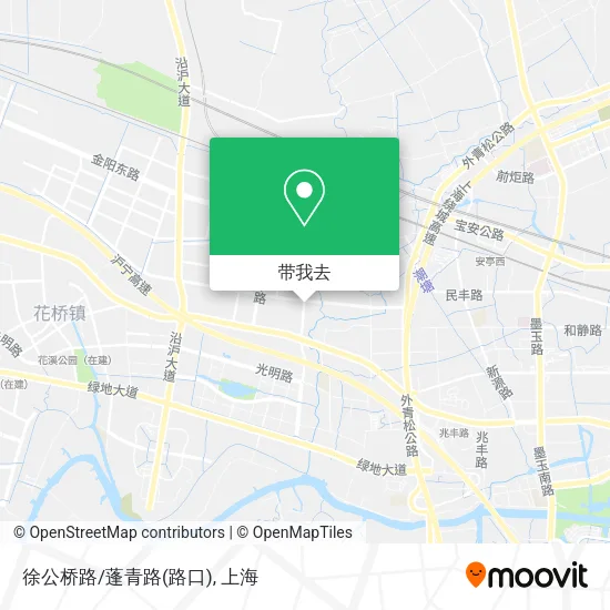 徐公桥路/蓬青路(路口)地图
