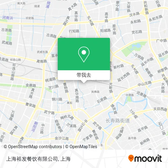 上海裕发餐饮有限公司地图