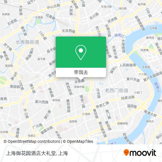 上海御花园酒店大礼堂地图