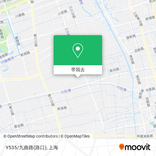 Y535/九曲路(路口)地图