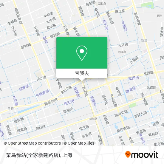 菜鸟驿站(全家新建路店)地图