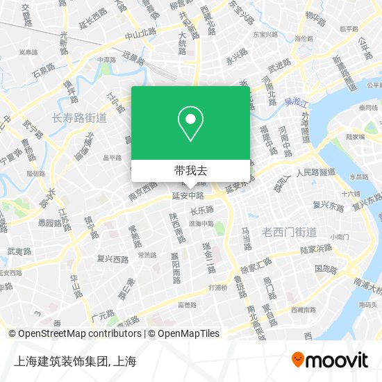上海建筑装饰集团地图