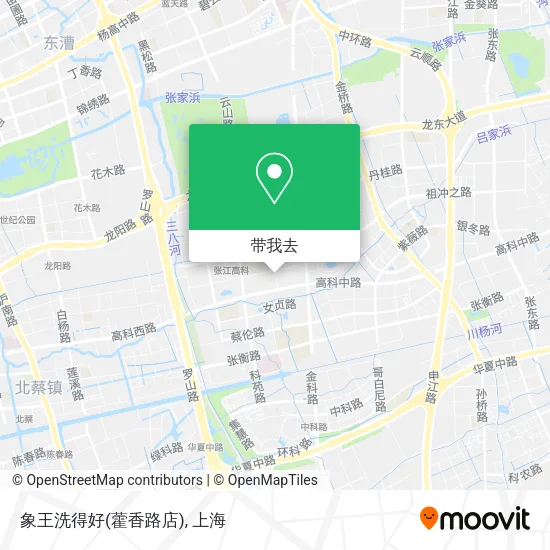 象王洗得好(藿香路店)地图