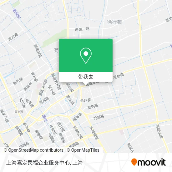 上海嘉定民福企业服务中心地图