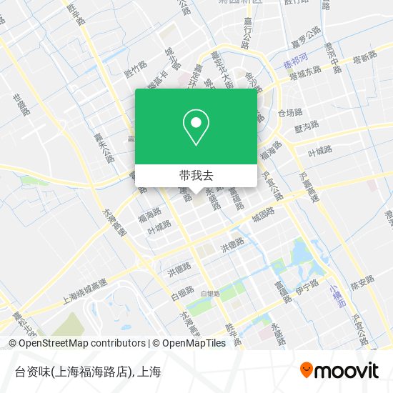 台资味(上海福海路店)地图