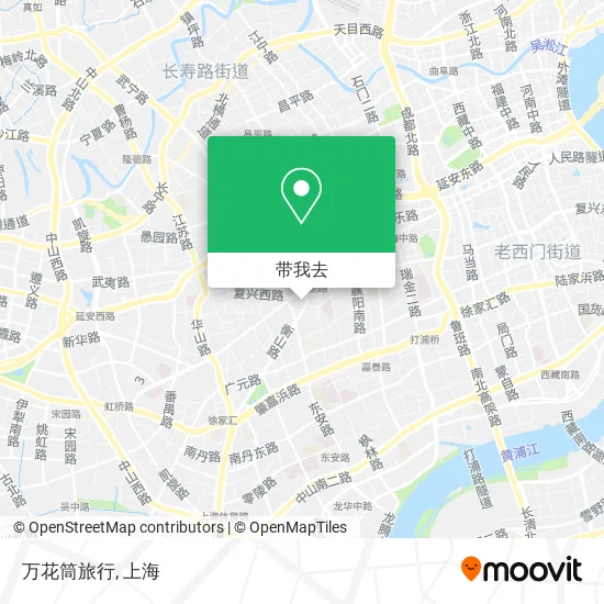 万花筒旅行地图