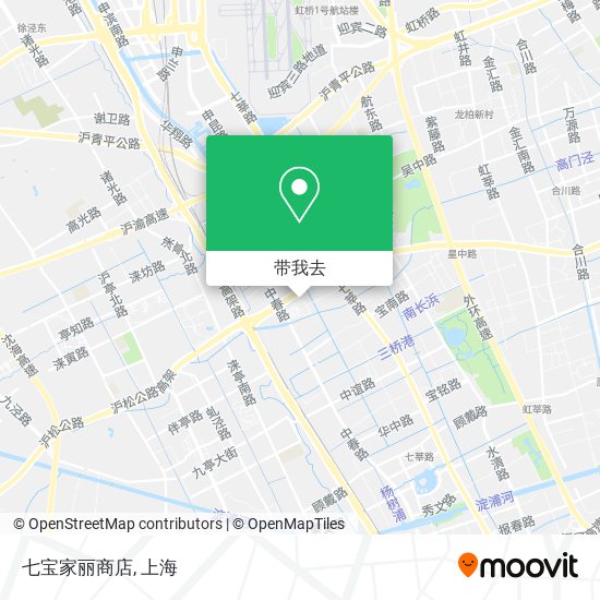 七宝家丽商店地图