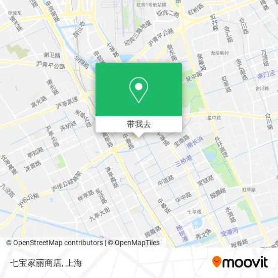 七宝家丽商店地图