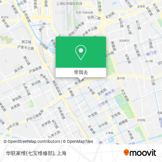 华联家维(七宝维修部)地图