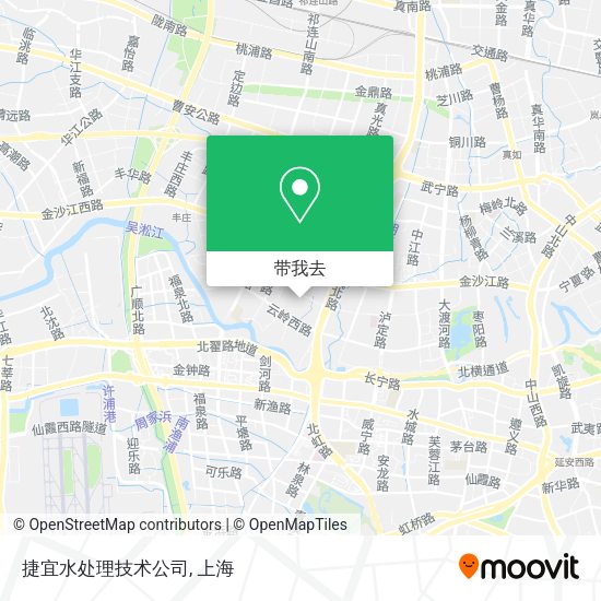 捷宜水处理技术公司地图