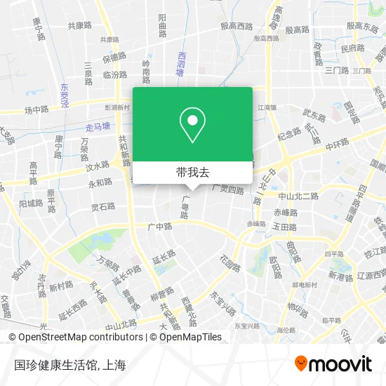 国珍健康生活馆地图