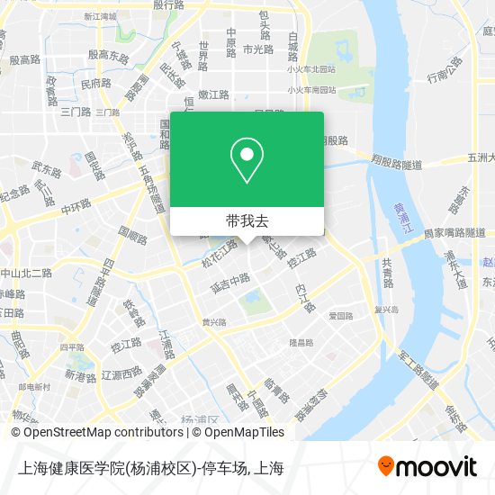上海健康医学院(杨浦校区)-停车场地图