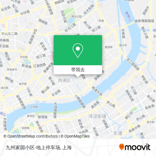 九州家园小区-地上停车场地图