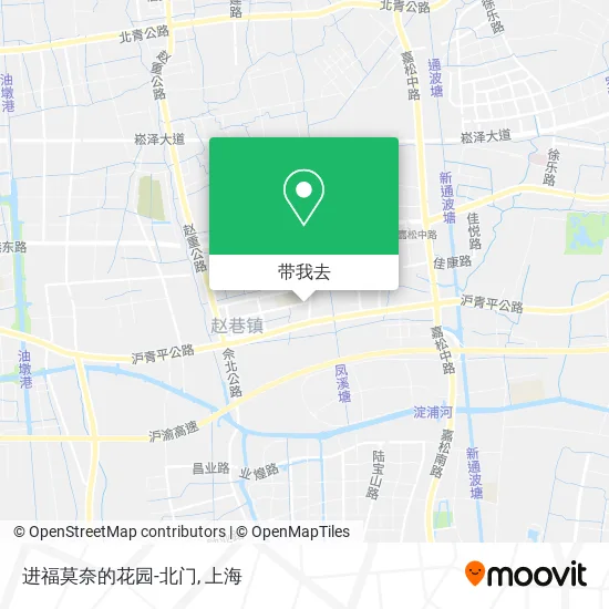 进福莫奈的花园-北门地图