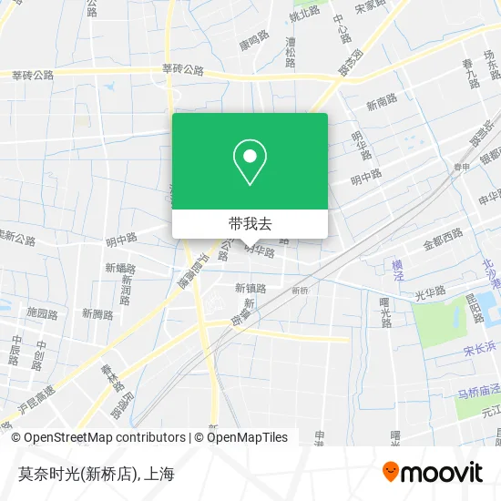 莫奈时光(新桥店)地图
