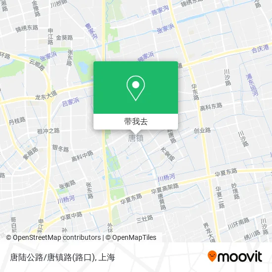 唐陆公路/唐镇路(路口)地图