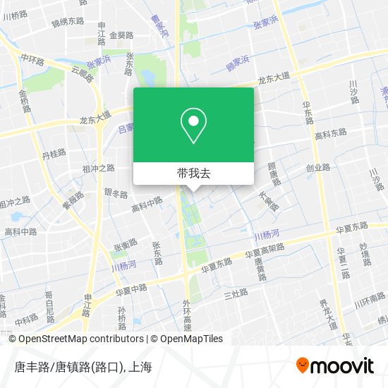 唐丰路/唐镇路(路口)地图