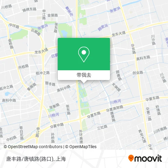 唐丰路/唐镇路(路口)地图