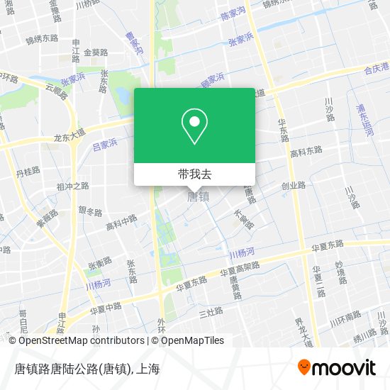 唐镇路唐陆公路地图