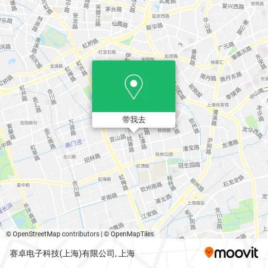 赛卓电子科技(上海)有限公司地图