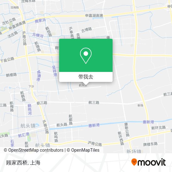 顾家西桥地图