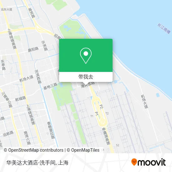华美达大酒店-洗手间地图