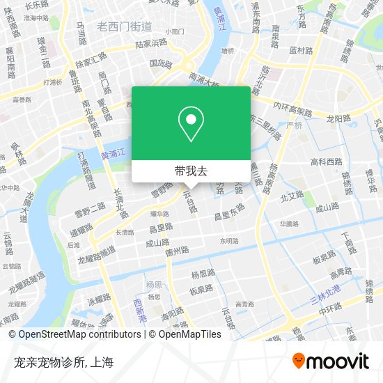 宠亲宠物诊所地图