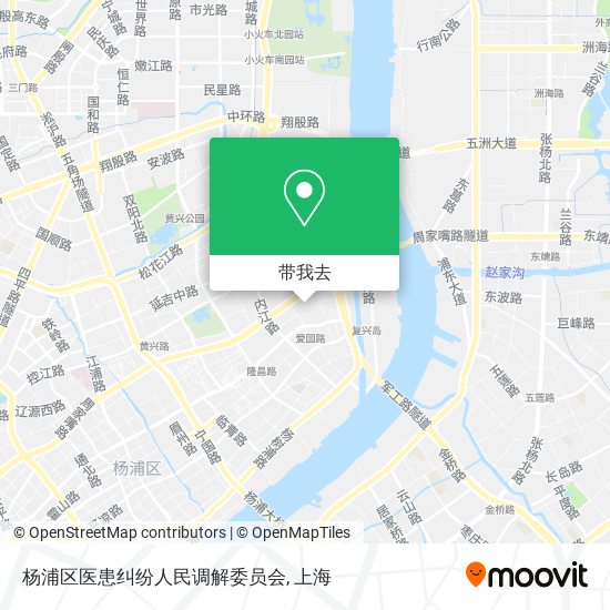杨浦区医患纠纷人民调解委员会地图