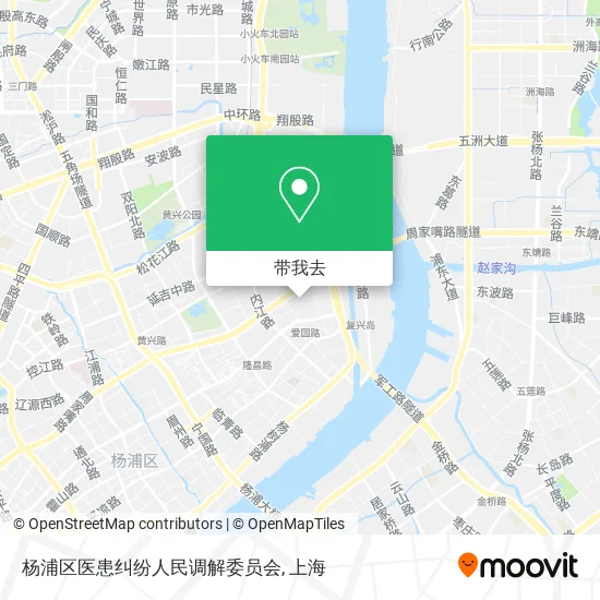 杨浦区医患纠纷人民调解委员会地图